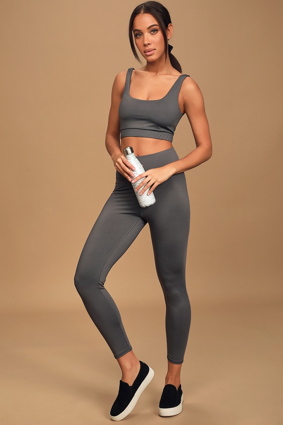 Cute grey clearance leggings