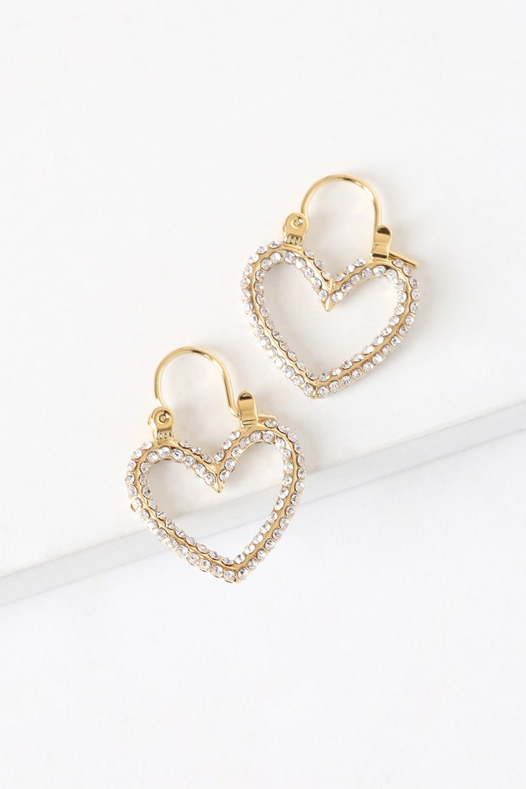 LV Hoop Inspired Earrings Large – Ziah Jewels