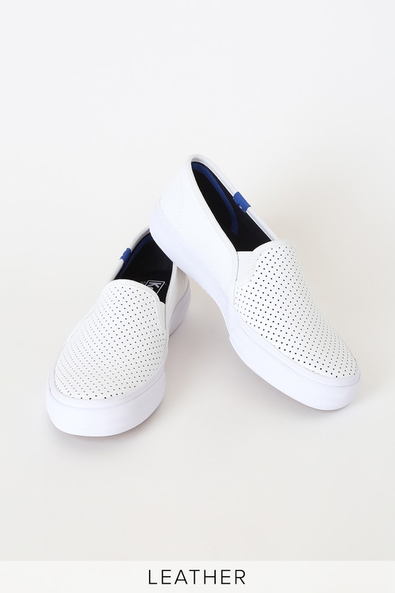 keds double decker perforated sneakers