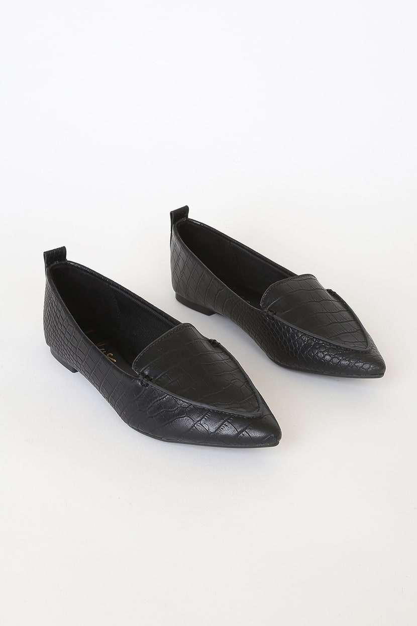 الإخلاء بروفة كن هادئا black crocodile skin pattern tassel slip on shoe  loafer 01 - samuelwykes.com