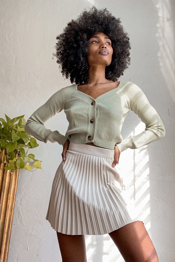 Sage 2025 green cardigan