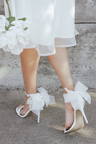 Bridal Shoes | Wedding Day Heels & Shoes for Bride | Lulus