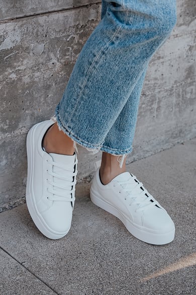 Gola Rally Sneakers - White Sneakers - Lace-Up Tennis Shoes - Lulus