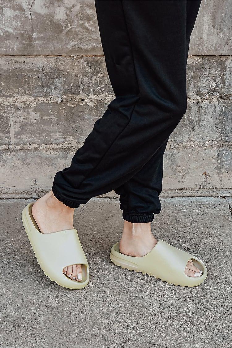 Rubber Slide Sandals