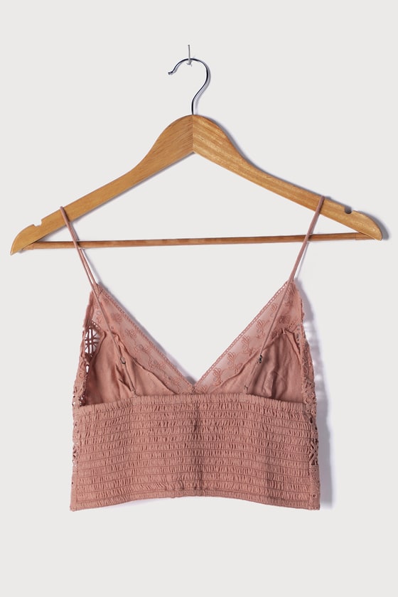 eyelet bralette