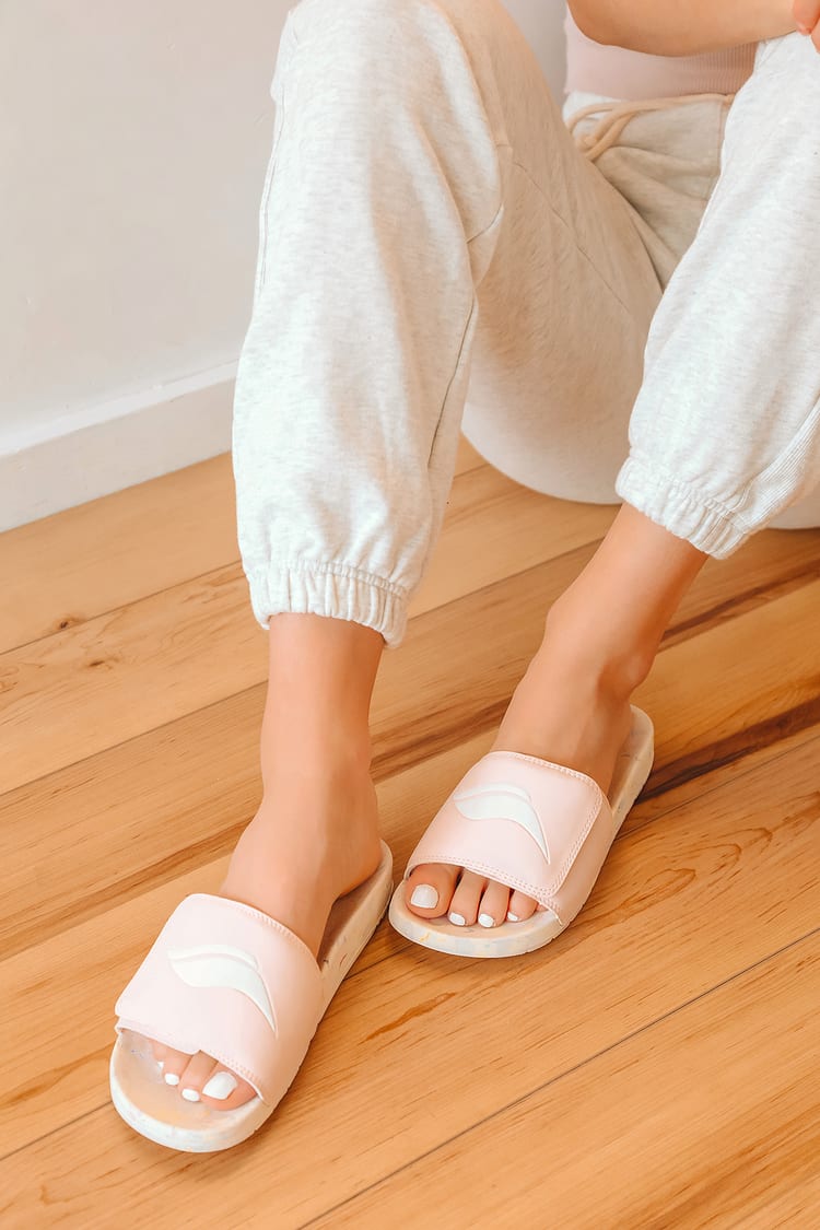 Keds Bliss V Marble Cream - Slides Sandals - Contoured Sandals - Lulus