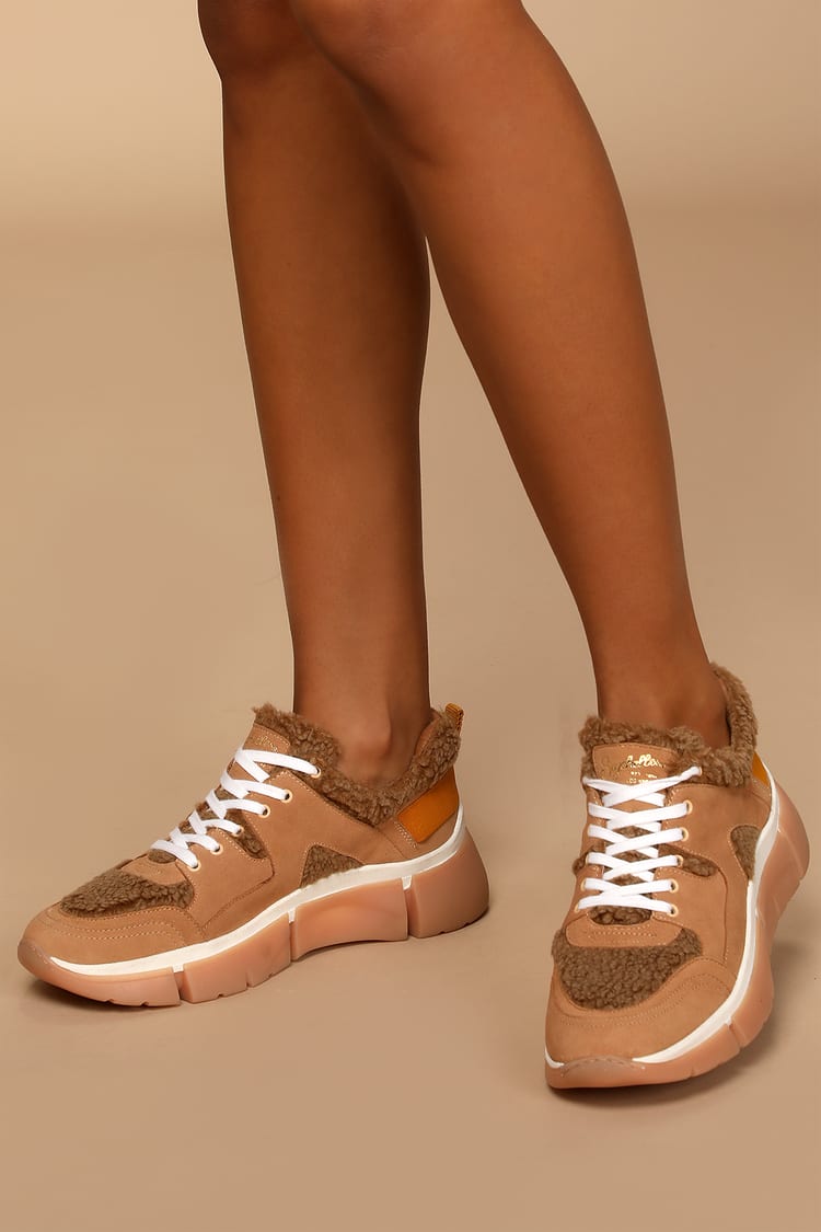 Seychelles I'll Be There Tan - Leather Sneakers - Sneakers - Lulus