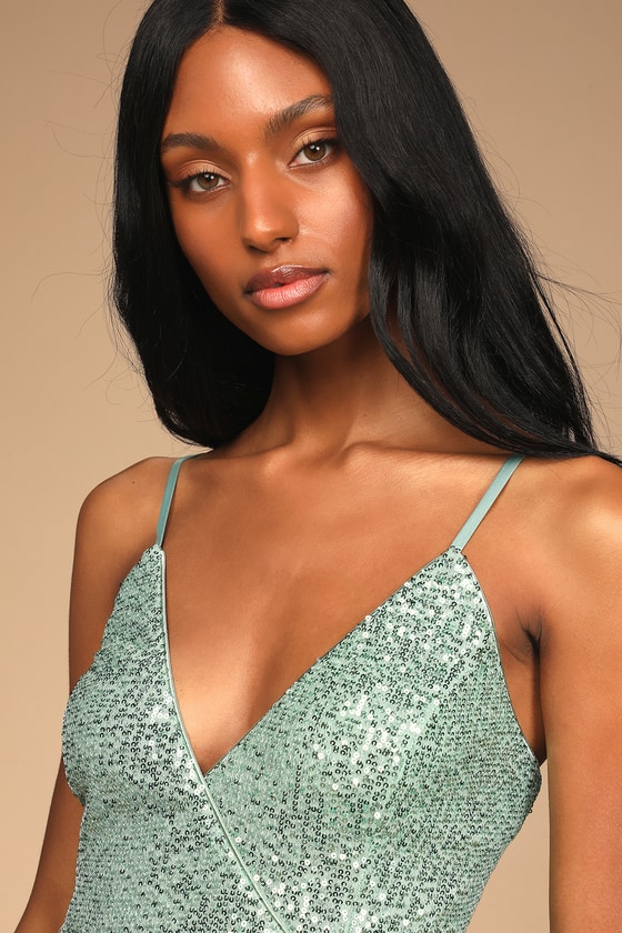 Mint sequin dress hotsell