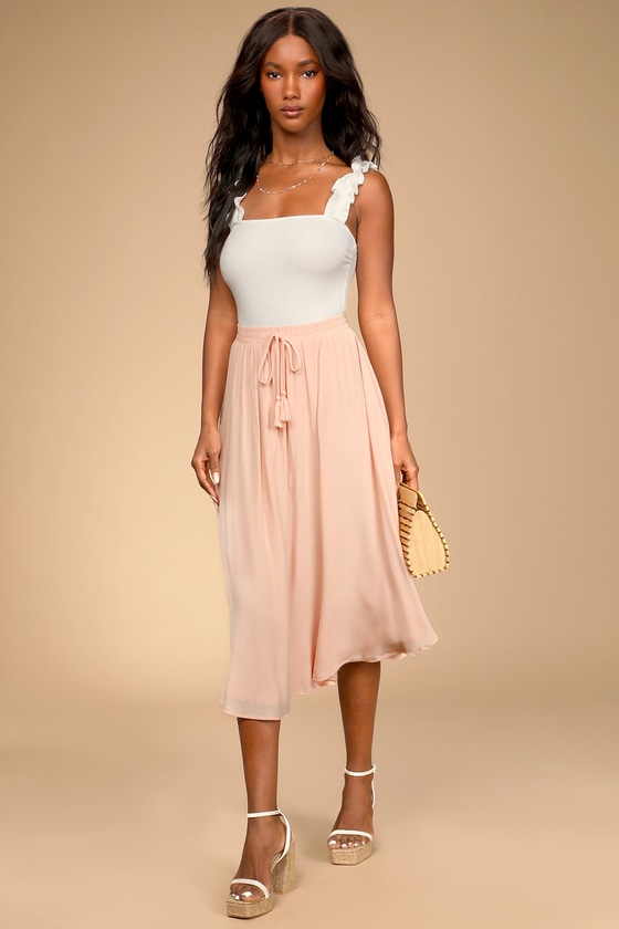 Blush skirt sale