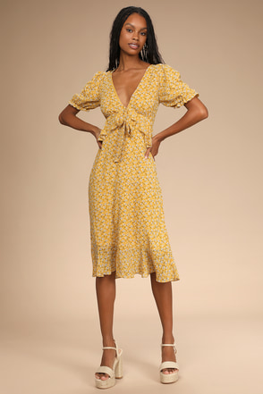 Yellow Skim Dupe dress 00051 – AUDAX BOUTIQUE