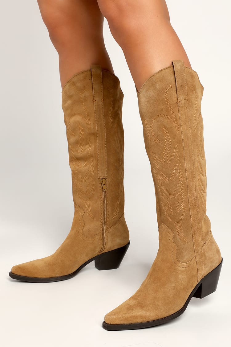 Coconuts by Matisse Agency Boot - Tan Western Boot - Cowboy Boots - Lulus