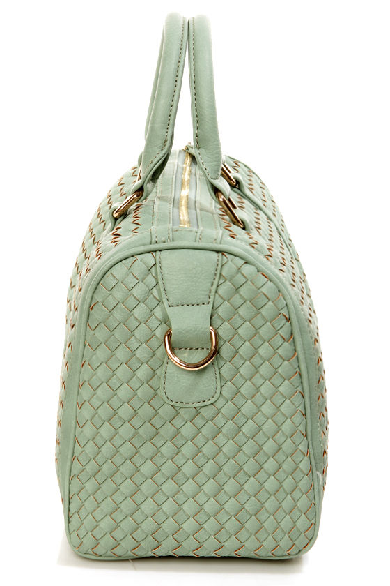 sage green purse