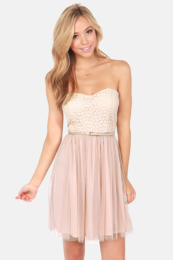 pretty blush dresses