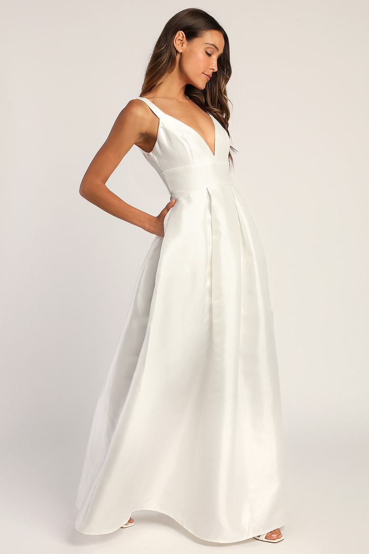 Bridal Dress - Ivory Maxi Dress - Ivory Formal Dress - Maxi Dress - Lulus