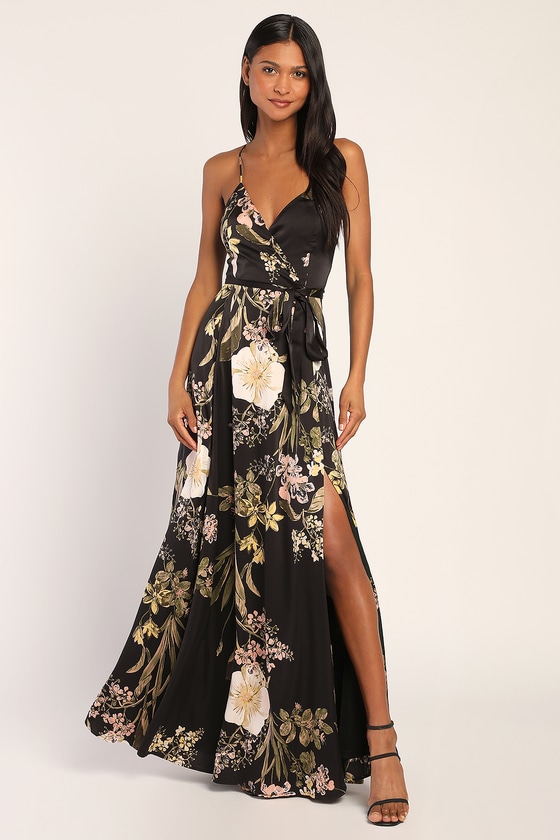 Tommy Bahama Black Floral Maxi Dress – Island Lily Boutique