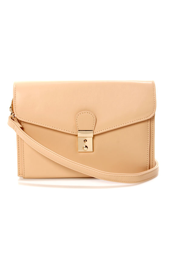 Cute Beige Purse - Vegan Leather Handbag - $39.00 - Lulus