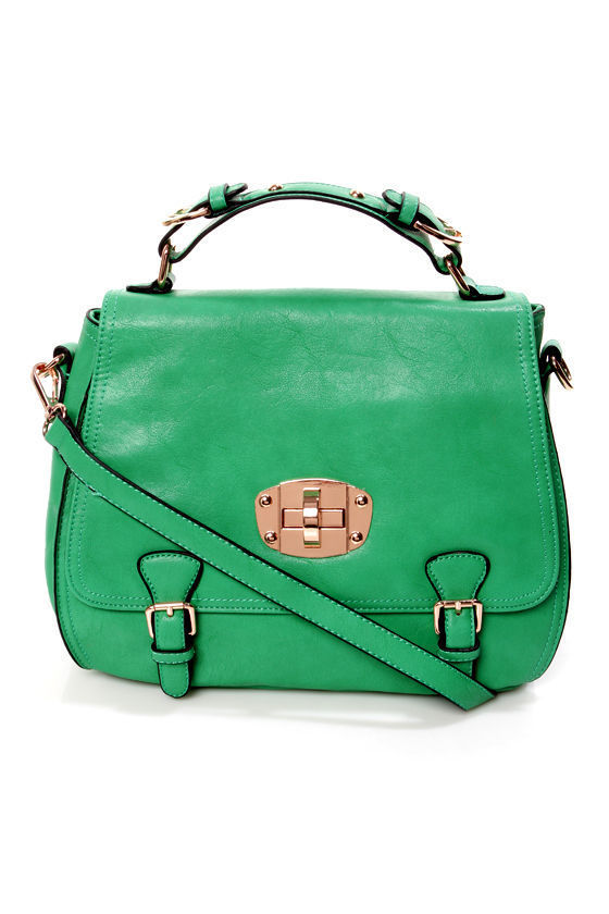 Chic Green Handbag - Vegan Purse - Green Satchel - $59.00 - Lulus