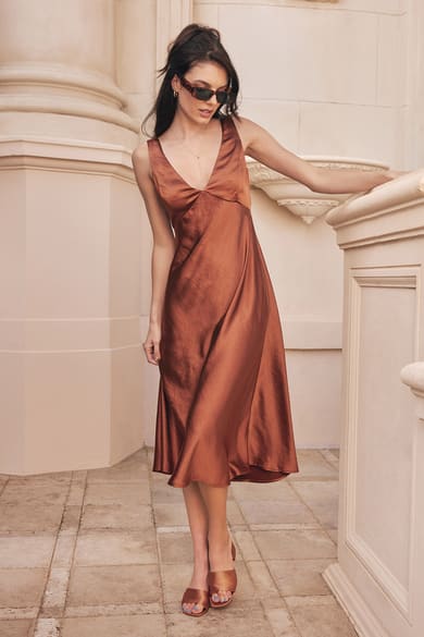 Brown Cocktail Dresses - Lulus