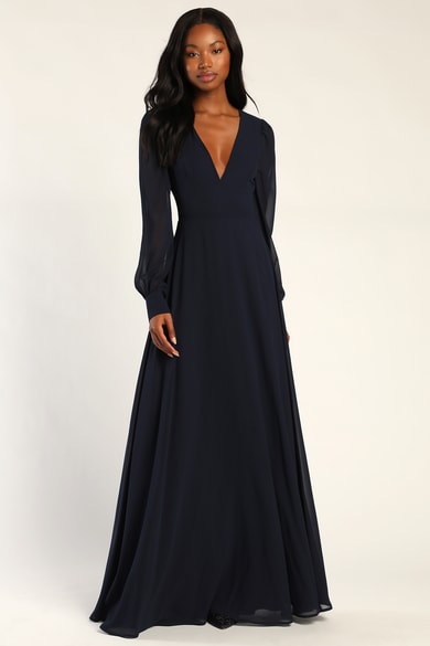 Long Sleeve Formal Dresses - Lulus