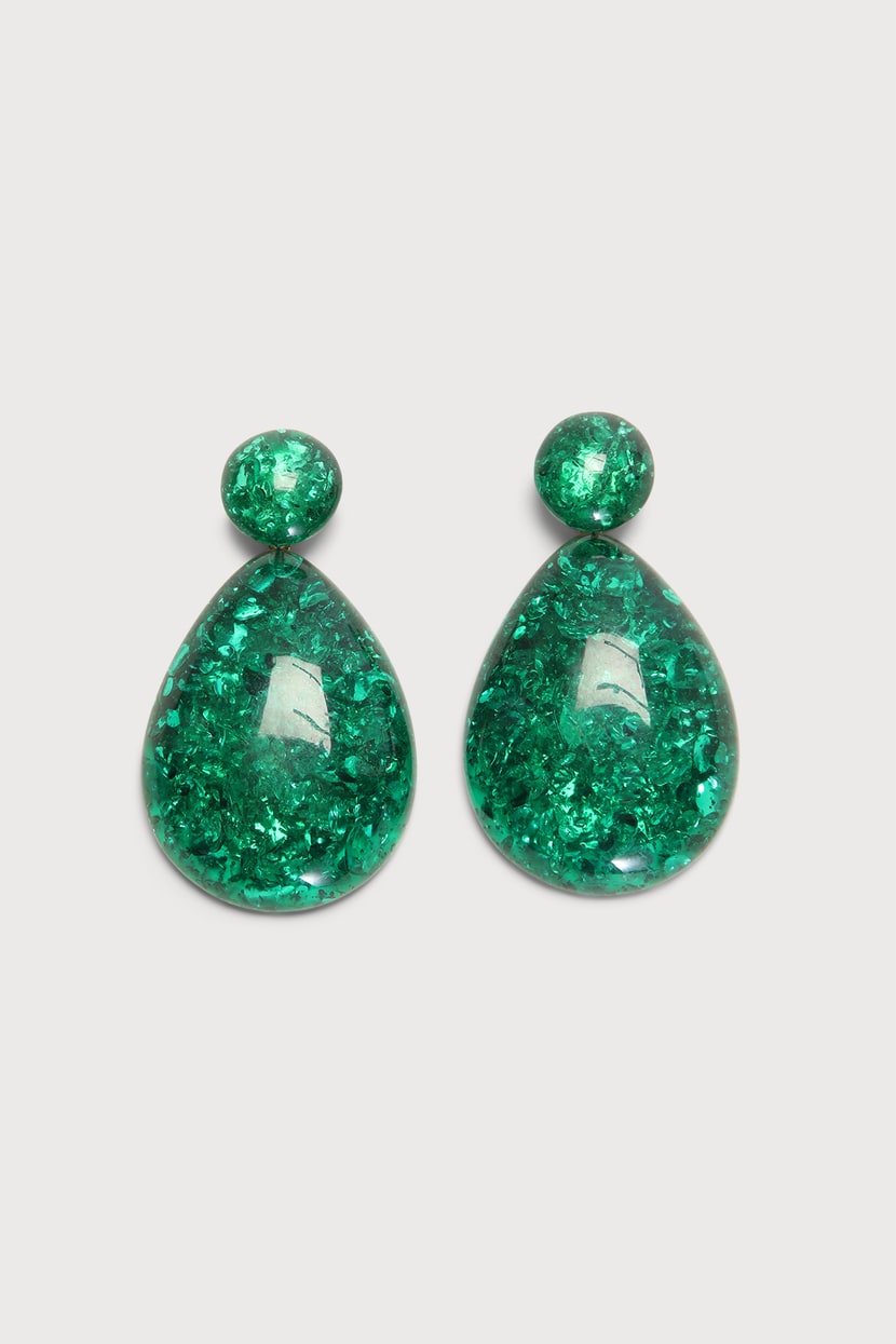 Allure Earrings Romy Green - Accessories Earrings by Allure – Cupidanza
