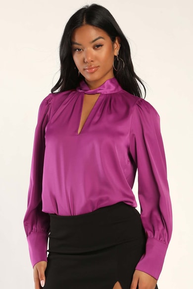 Purple Tops for Women -