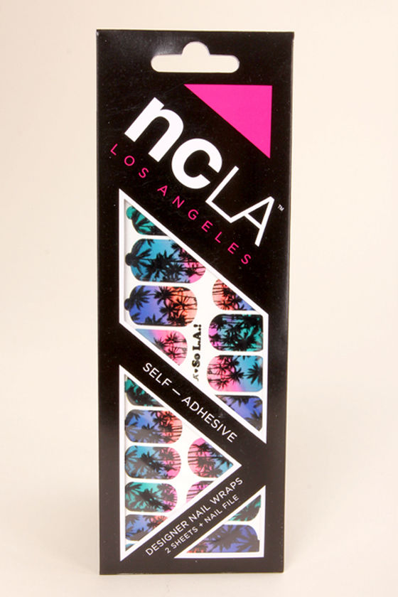 NCLA So L.A.! Nail Wraps - Palm Tree Nail Wraps - $16.00 - Lulus