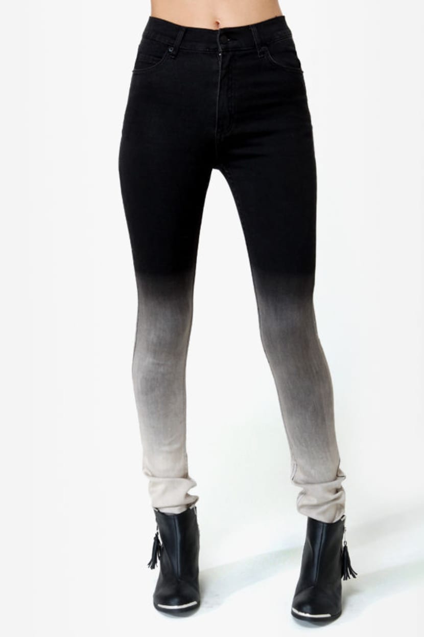 Cheap Monday Second Skin Jeans - Ombre Jeans - Skinny Jeans - $78.00 - Lulus